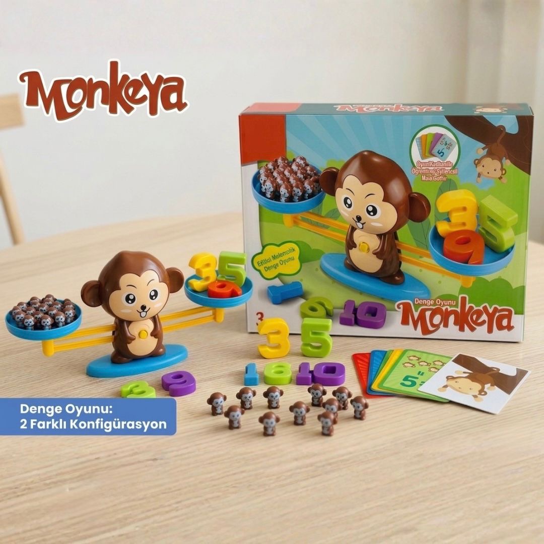 Babymiu Montessori Matematik Denge Oyunu