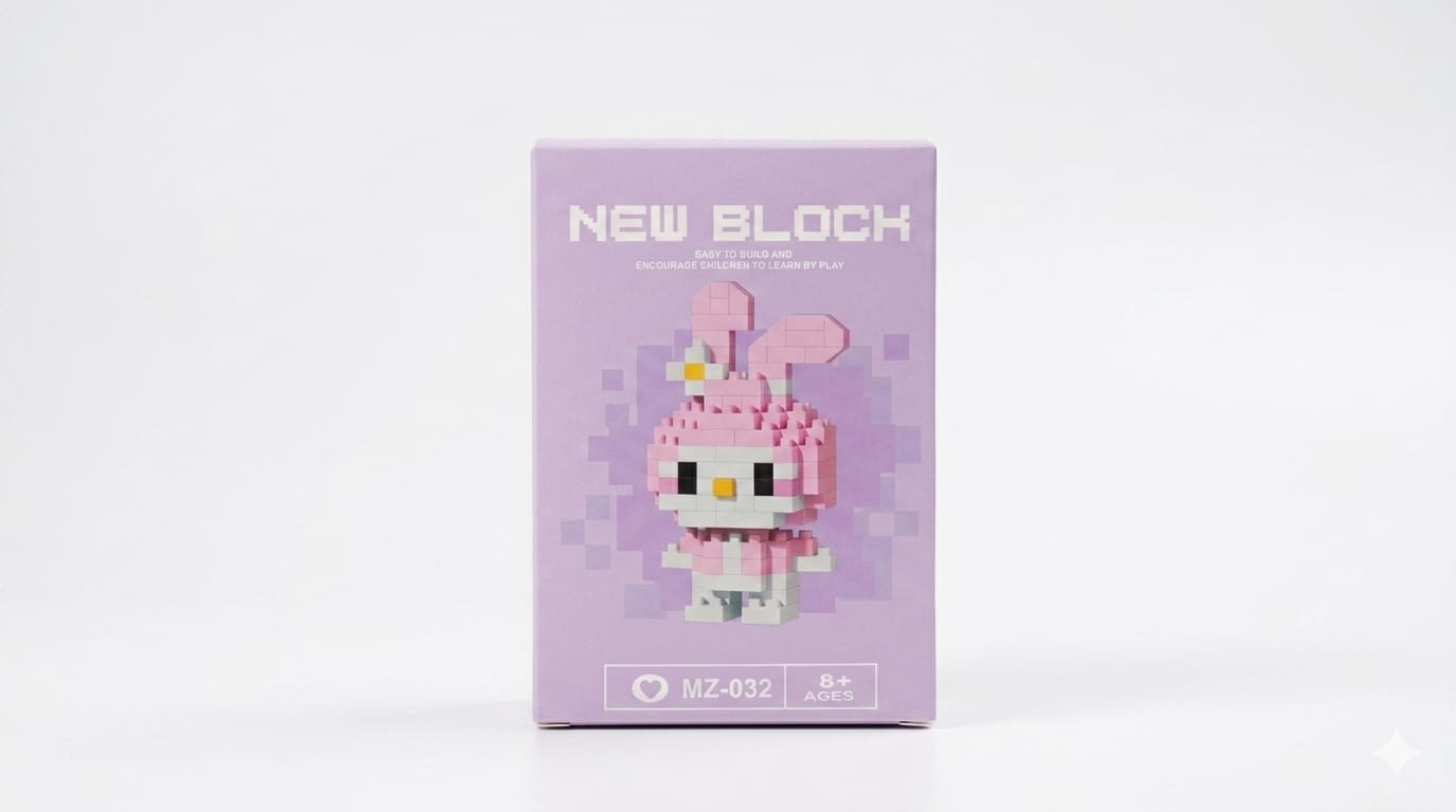Babymiu Model Karakter Figürü 3d Yapı Oyuncaklar