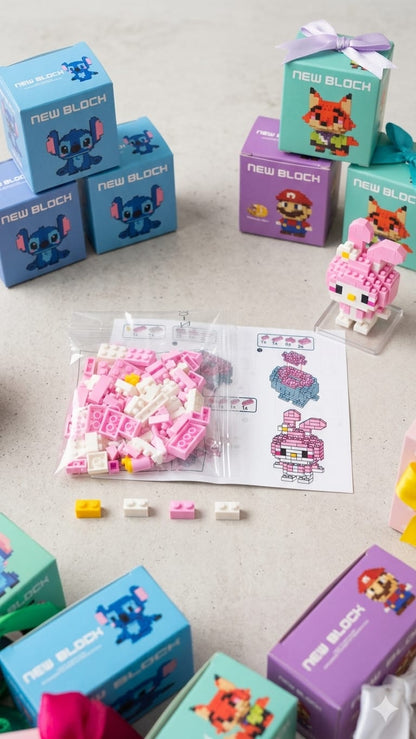 Babymiu Model Karakter Figürü 3d Yapı Oyuncaklar