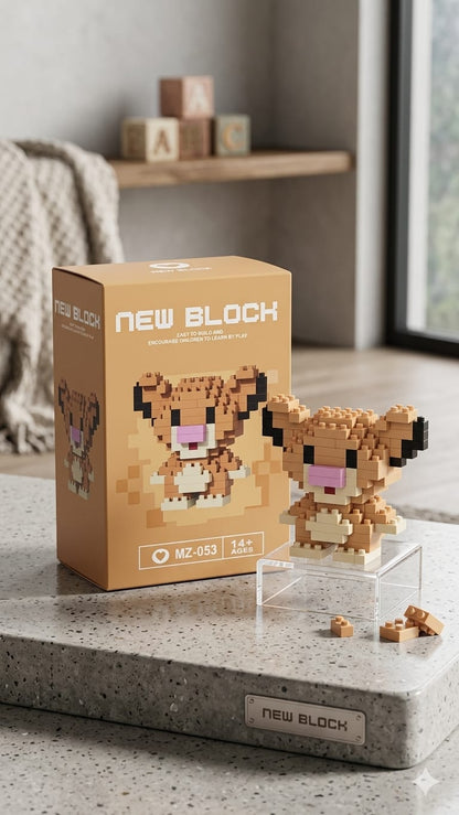 Babymiu Model Karakter Figürü 3d Yapı Oyuncaklar