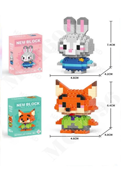Babymiu Model Karakter Figürü 3d Yapı Oyuncaklar