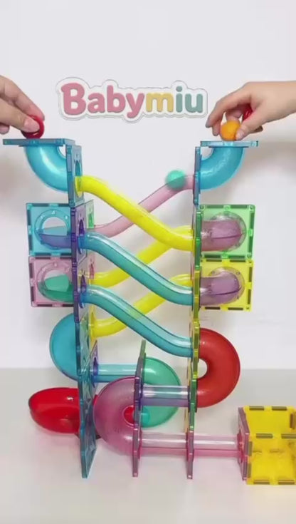 Babymiu Borulu Manyetik Yapı Blokları- 16 Parça